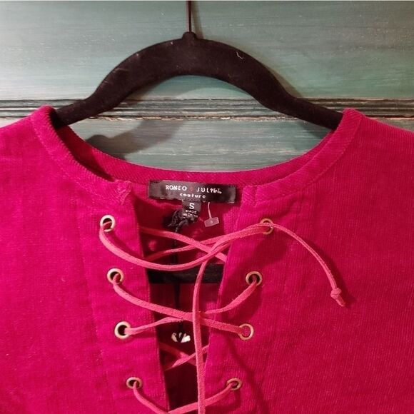 NWOT Romeo and Juliet Couture Corduroy Dress - Picture 11 of 14